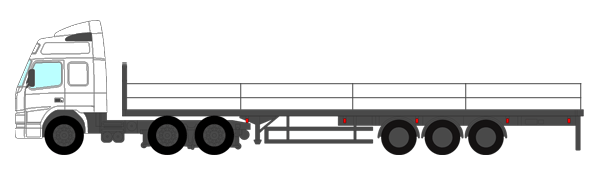 44 Tonne Flat Bed Lorry – Multiple Trailer Options Available. Details on Request